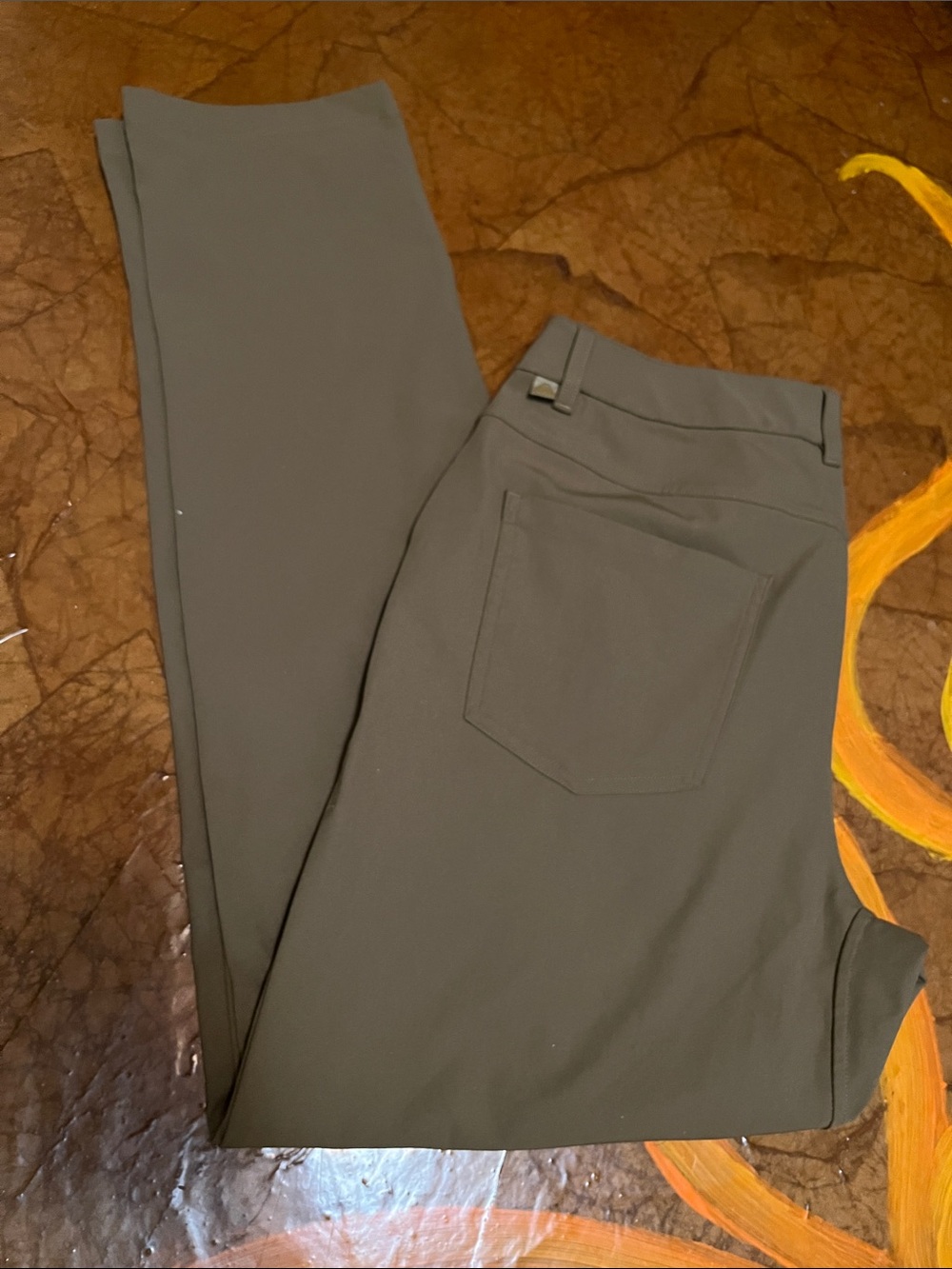 NWOT Lululemon athletica Men's ABC Classic Fit - Tan size 32x 32 - Picture 6 of 8